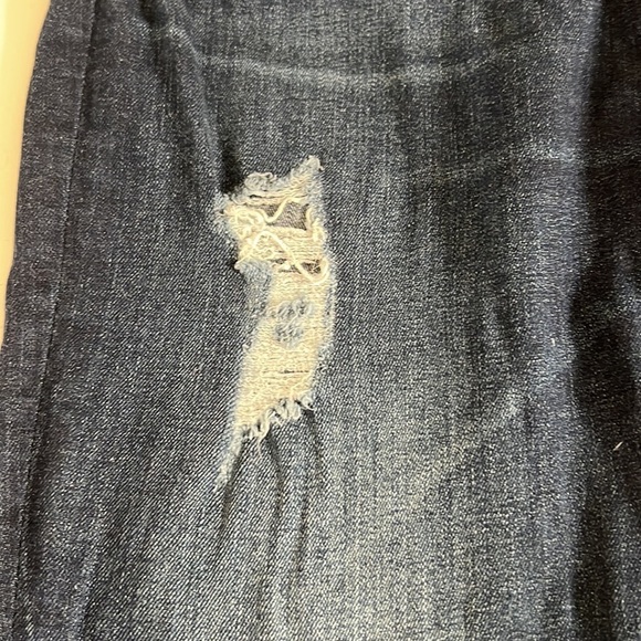 Hudson “Krista Super Skinny” dark distressed jean 29 - Picture 5 of 9